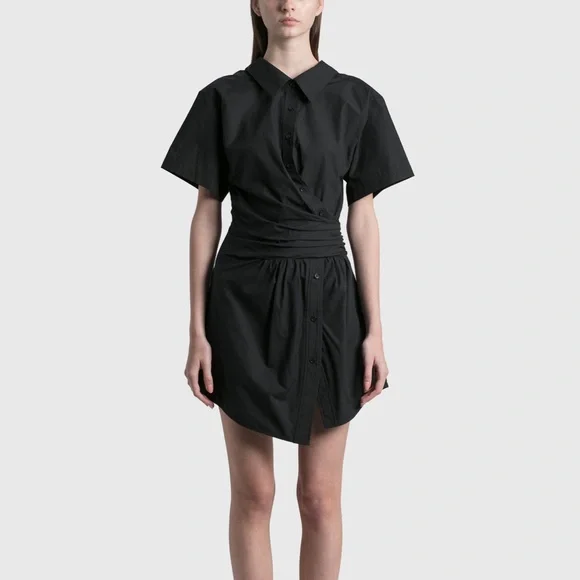 Alexander Wang Dresses Alexander Wang Cotton Shirt Dress Xs Poshmark
